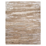 Abstract Hand-Knotted Area Rug // Camo // 6' x 9'