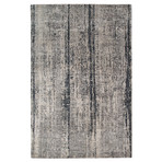 Abstract Hand-Knotted Area Rug // Gray (6' x 9')