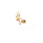 Trishul Lapel Pin (Gold)