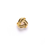 Endless Knot Lapel Pin (Gold)
