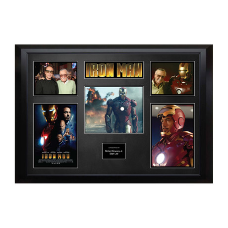 Signed + Framed Collage // Iron Man