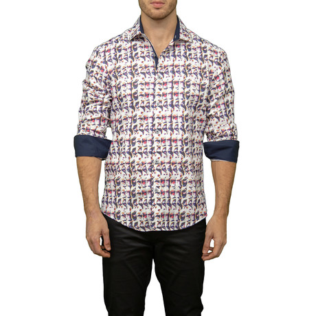 Larry Button-Up Shirt // White (XS)
