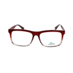 Men's L2788 Optical Frames // Striped Red