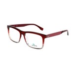 Men's L2788 Optical Frames // Striped Red