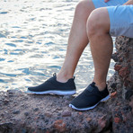 Men's XDrain Nova Water Shoes // Black + White (US: 9)