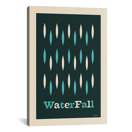 Waterfall (18"W x 26"H x 0.75"D)