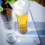 Beer // Magnetic Crystal Glassware // Set Of 2