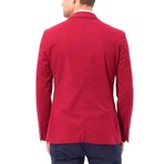 Casual Blazer // Claret Red (46)