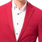 Casual Blazer // Claret Red (46)