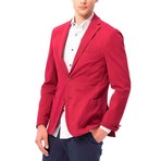 Casual Blazer // Claret Red (50)