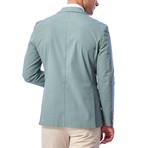 Casual No-Flap Pocket Blazer // Green (Euro: 46)