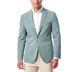 Casual No-Flap Pocket Blazer // Green (Euro: 46)