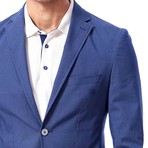 Casual No-Flap Pocket Blazer // Indigo (Euro: 54)