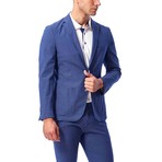 Casual No-Flap Pocket Blazer // Indigo (Euro: 54)