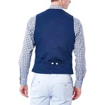 White Button Vest // Dark Blue (Euro: 56)