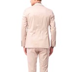 No-Flap Pocket Blazer // Beige (Euro: 46)