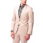 No-Flap Pocket Blazer // Beige (Euro: 46)