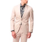 No-Flap Pocket Blazer // Beige (Euro: 46)