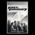 Fast And The Furious Hand-Signed Script // Paul Walker + Vin Diesel + Dwayne 'The Rock' Johnson + Jason Statham Signed // Custom Frame (Hand-Signed Script only)