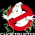 Ghostbusters Hand-Signed Script // Dan Aykroyd + Bill Murray + Harold Ramis + Sigourney Weaver Signed // Custom Frame (Hand-Signed Script only)