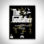 Godfather Hand-Signed Script // Marlon Brando + Al Pacino + Francis Ford Coppola + James Caan Signed // Custom Frame (Hand-Signed Script only)