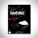 Goodfellas Hand-Signed Script // Robert De Niro + Joe Pesci + Ray Liotta + Lorraine Bracco + Martin Scorsese Signed // Custom Frame (Hand-Signed Script only)