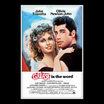 Grease Hand-Signed Script // Olivia Newton-John + John Travolta Signed // Custom Frame (Hand-Signed Script only)