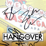 Hangover Hand-Signed Script // Bradley Cooper + Ed Helms + Zach Galifianakis + Ken Jeong + Mike Tyson Signed // Custom Frame (Hand-Signed Script only)
