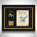Harry Potter And The Prisoner Of Azkaban Hand-Signed Script // Emma Watson + Daniel Radcliffe + Rupert Grint Signed // Custom Frame (Hand-Signed Script only)
