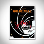 James Bond 'Goldfinger' Hand-Signed Script // Sir Sean Connery Signed // Custom Frame (Hand-Signed Script only)