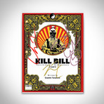 Kill Bill Hand-Signed Script // Quentin Tarantino + Uma Thuman + David Carradine Signed // Custom Frame (Hand-Signed Script only)