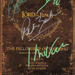 Lord Of The Rings 'The Fellowship Of The Ring' Hand-Signed Script // Peter Jackson + Elijah Wood + Ian Mckellen + Sean Astin Signed // Custom Frame (Hand-Signed Script only)