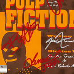 Pulp Fiction Hand-Signed Script // Uma Thurman + John Travolta + Samuel L. Jackson + Bruce Willis + Quentin Tarantino Signed // Custom Frame (Hand-Signed Script only)