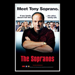 Sopranos Hand-Signed Script // James Gandolfini + Edie Falco + Michael Imperioli + Dominic Chianese + Steven Van Zandt + Tony Sirico Signed // Custom Frame (Hand-Signed Script only)