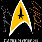 Star Trek 'The Wrath Of Khan' Hand-Signed Script // William Shatner + Leonard Nimoy Signed // Custom Frame (Hand-Signed Script only)