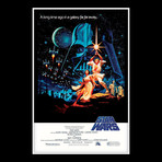 Star Wars 'A New Hope' Hand-Signed Script // George Lucas + Mark Hamill + Harrison Ford + Carrie Fisher + James Earl Jones Signed // Custom Frame (Hand-Signed Script only)
