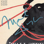 Wall Street Hand-Signed Script // Oliver Stone + Michael Douglas + Charlie Sheen Signed // Custom Frame (Hand-Signed Script only)