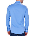 Button-Up Shirt // Dark Blue (S)