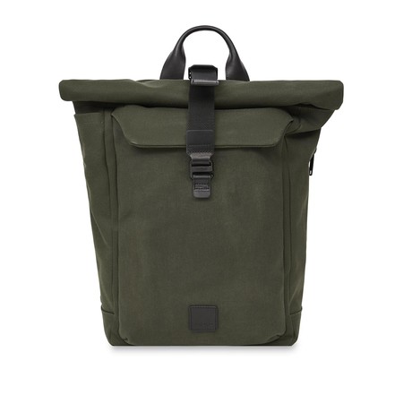 15" Novello Rolltop Backpack // Dark Green