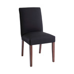 Lenna Dining Chair // Set of 2 (Lava on Walnut)