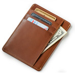 RFID-Blocking Passport Wallet // Cognac