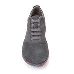 Nebula Sneakers // Dark Gray + Red (Euro: 41.5)
