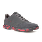Nebula Sneakers // Dark Gray + Red (Euro: 39)