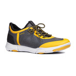 Nebula X Sneakers // Navy + Yellow (Euro: 43)