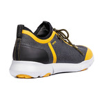 Nebula X Sneakers // Navy + Yellow (Euro: 42.5)