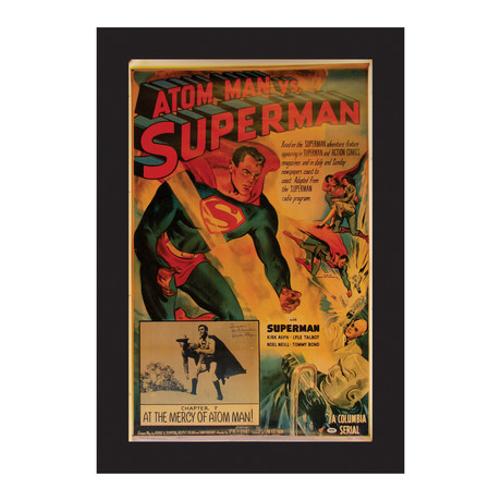 Atom Man vs Superman