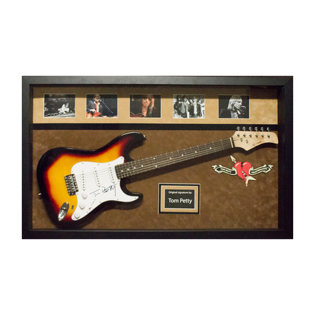 Signed + Framed Guitar // Tom Petty