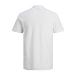 Short-Sleeve Basic Polo // White (L)