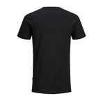 Short-Sleeve Capital Crew Neck T-Shirt // Black (M)