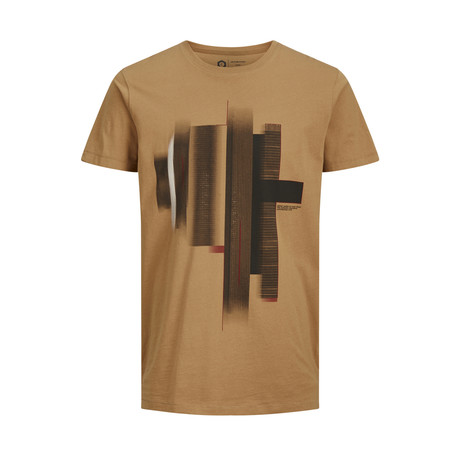 Short-Sleeve Capital Crew Neck T-Shirt // Chipmunk (S)